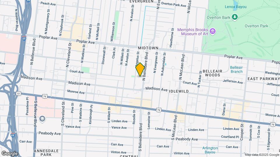 53 N Belvedere Blvd-Unit -3 Map and Location Details