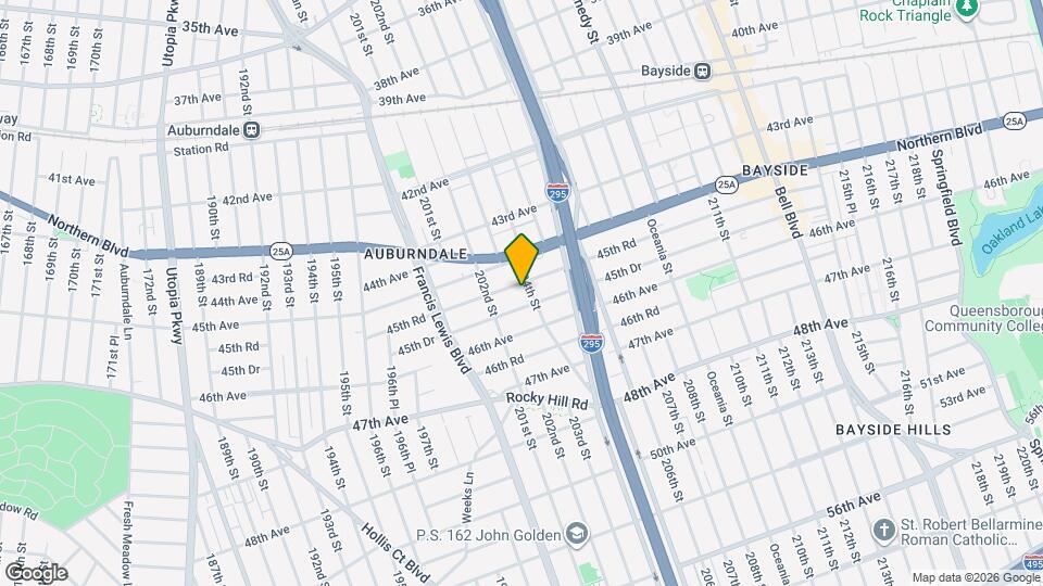 45-36 204th St Map and Location Details