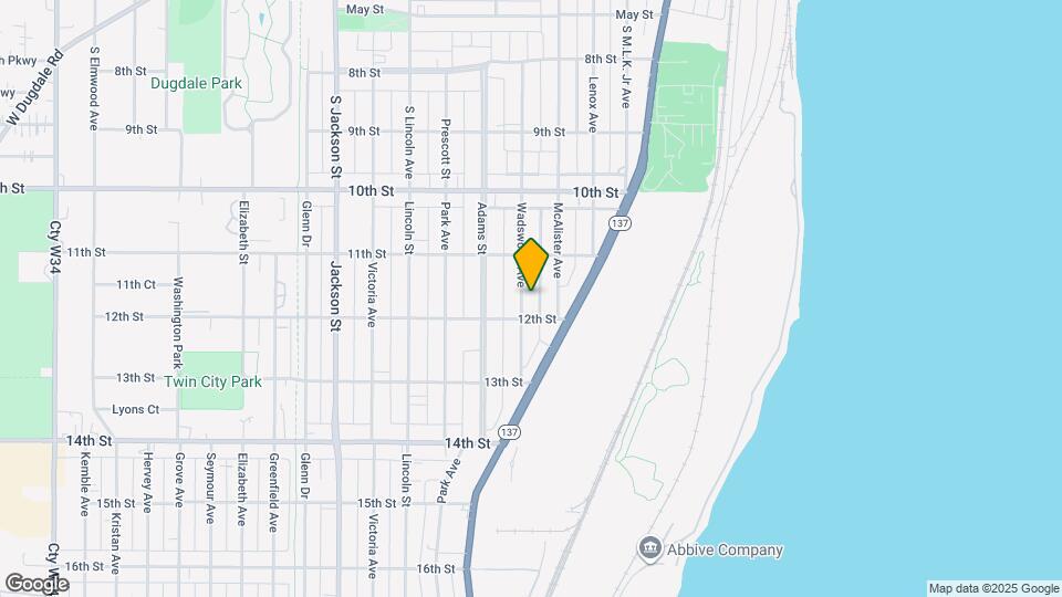 1125 Wadsworth Ave Map and Location Details