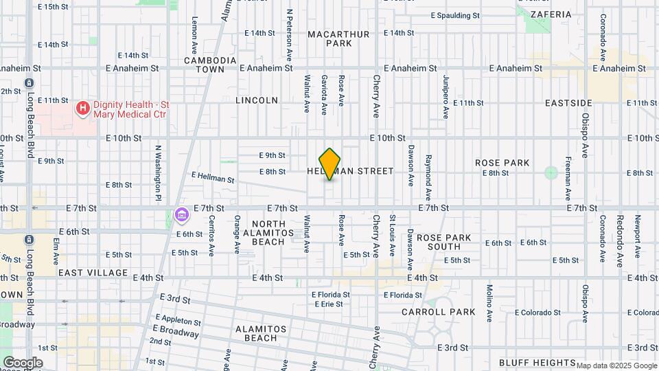 758 Gaviota Ave Map and Location Details