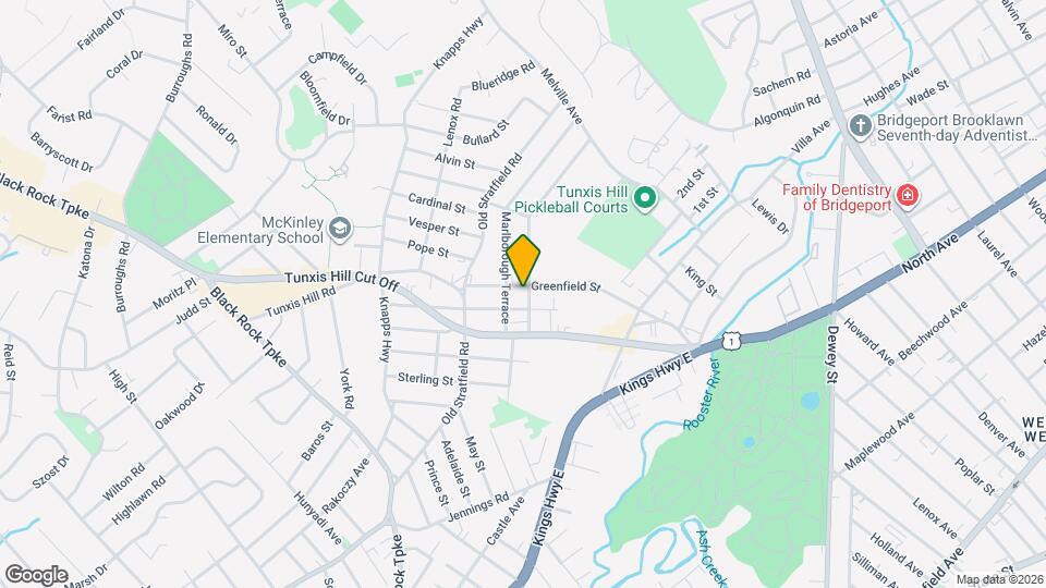 309 Greenfield St Map and Location Details