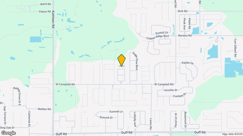 3275 Grand Pines Dr Map and Location Details