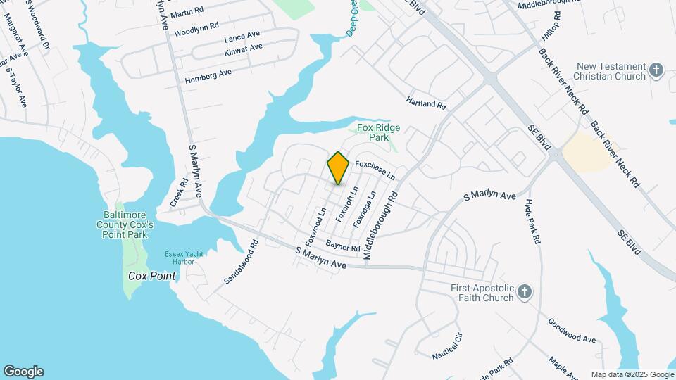 1007 Foxwood Ln Mapa y Detalles de la Ubicación
