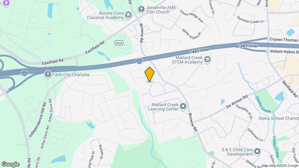 11006 White Stag Dr Mapa y Detalles de la Ubicación