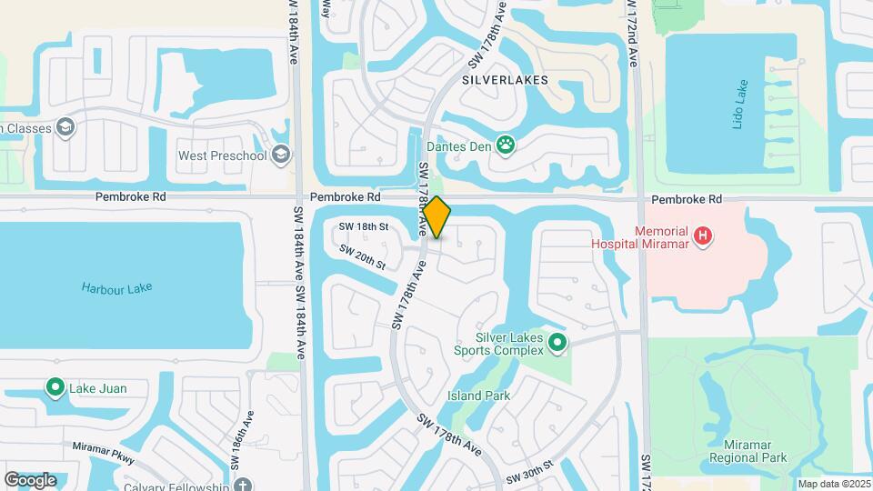 1868 SW 177th Ave Map and Location Details