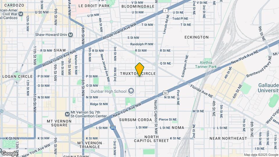 80 P St NW, Unit 4 Map and Location Details