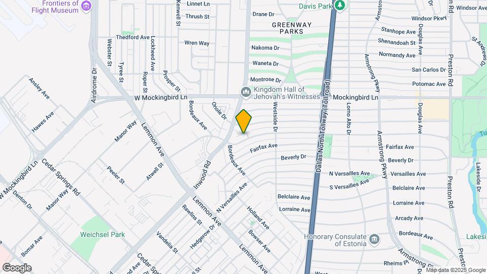 5239 Edmondson Ave Map and Location Details