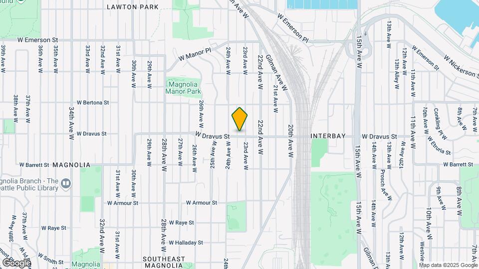 2308 W Dravus St Map and Location Details