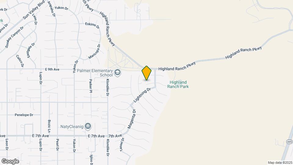 5907 Poinsettia Ct Map and Location Details