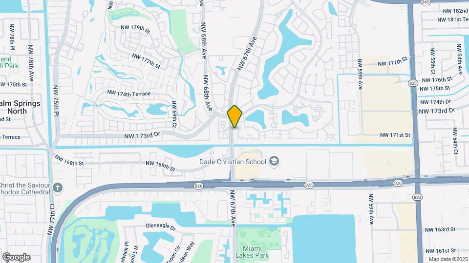 17034 NW 66th Ct Map and Location Details