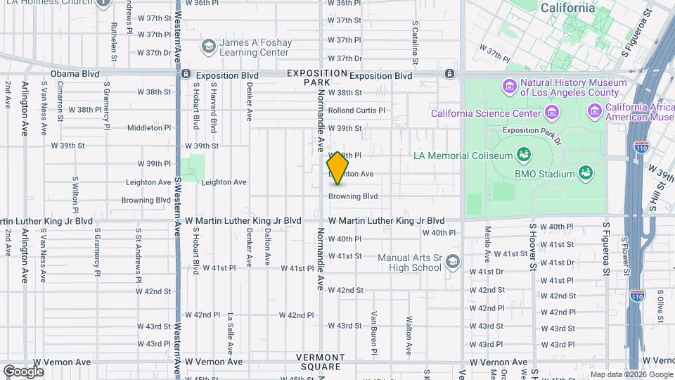 1263 Browning Blvd Map and Location Details