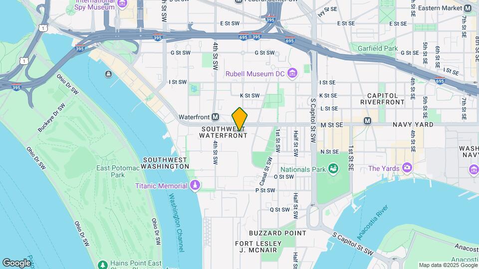 226 M St SW Map and Location Details
