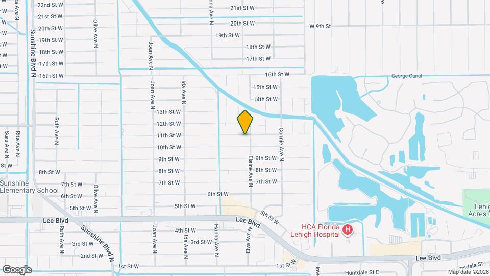 2703 11th St W Map and Location Details