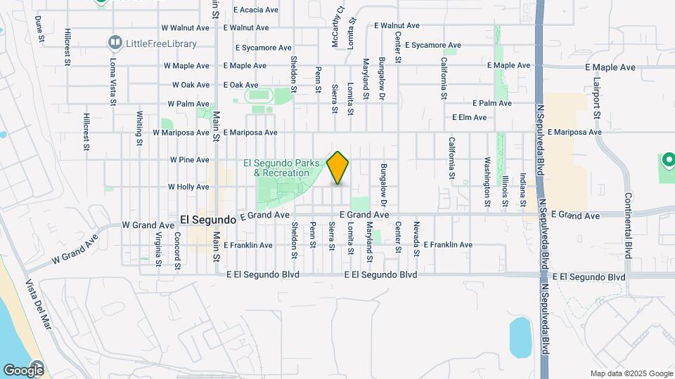 700 E Holly Ave Map and Location Details