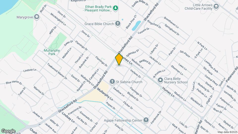 1700 Verlene Dr Map and Location Details