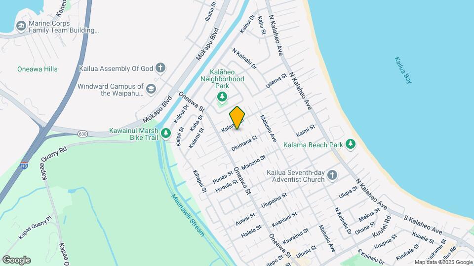 425 Kalama St Map and Location Details