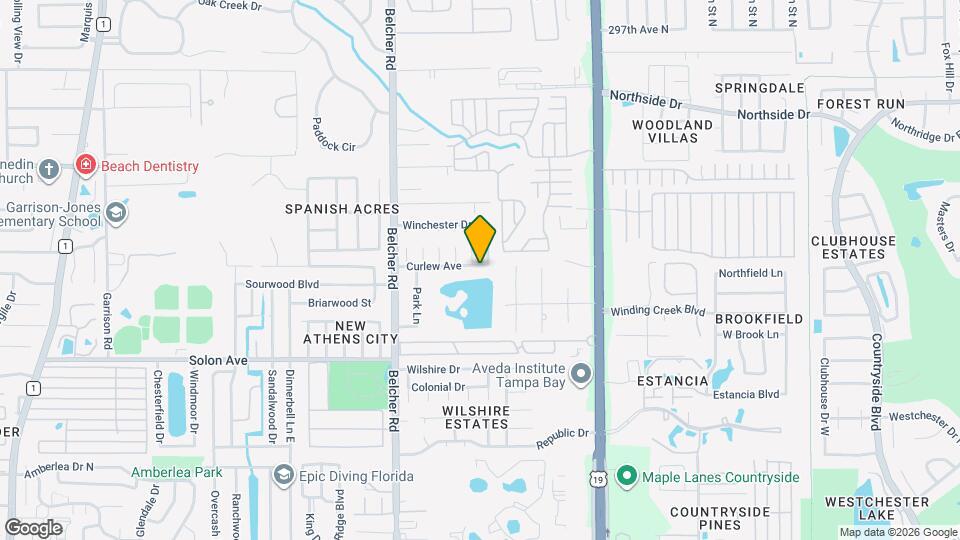 2281 Curlew Ave Map and Location Details