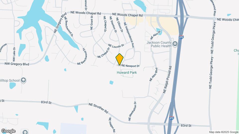 3506 NE Independence Ave Map and Location Details