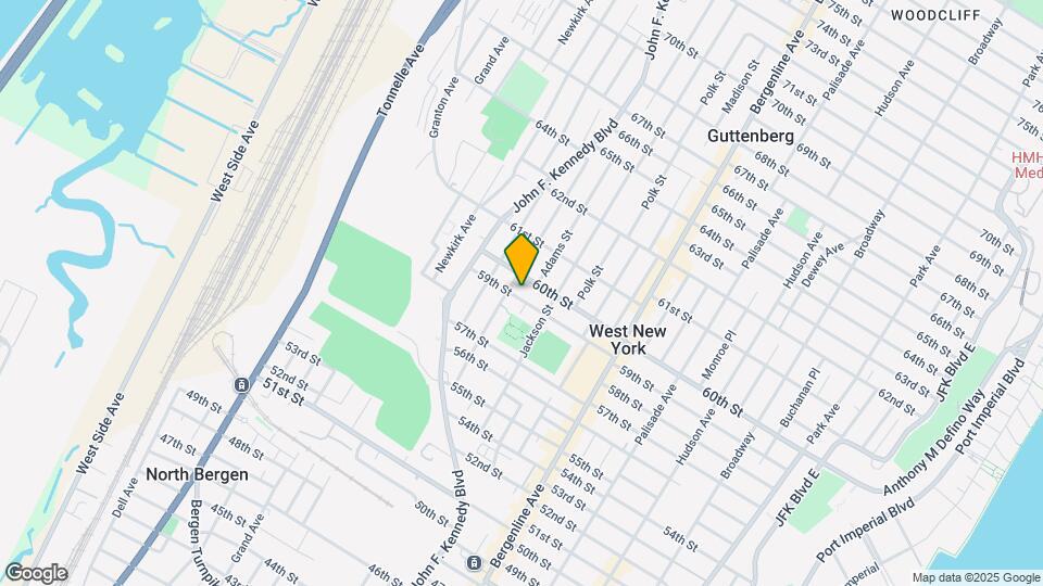 606 59th St Map and Location Details