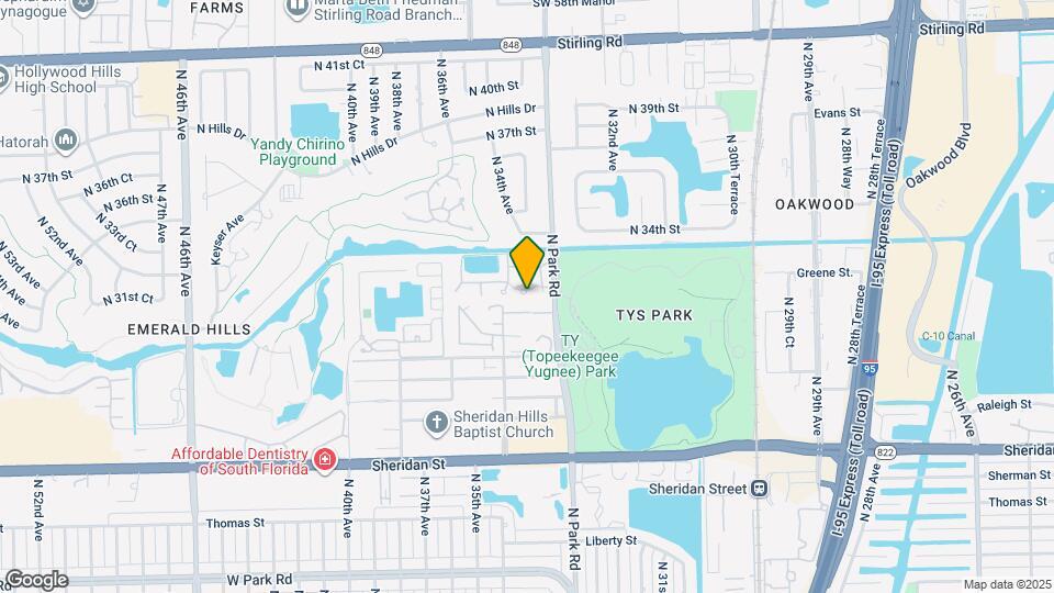 3400 Emerald Oaks Dr Map and Location Details