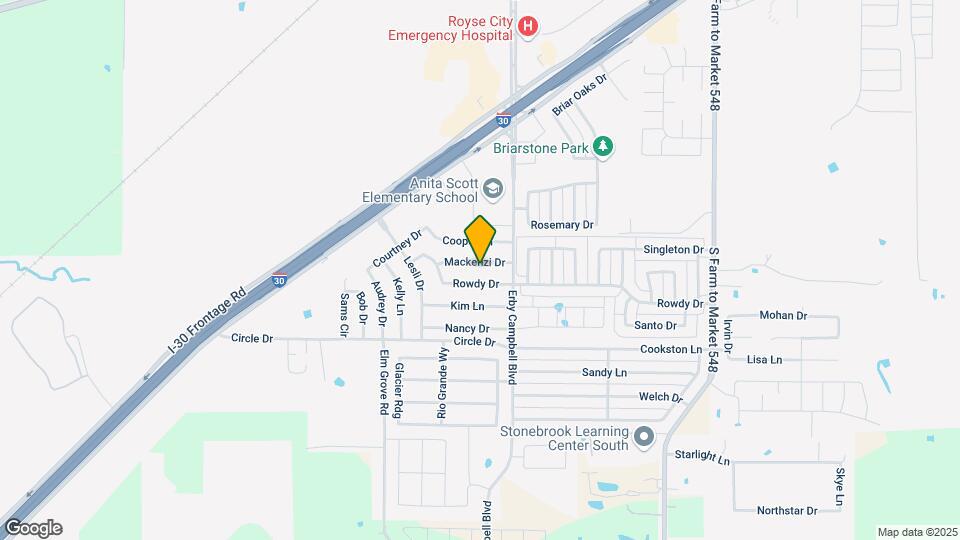 725 Mackenzi Dr Map and Location Details