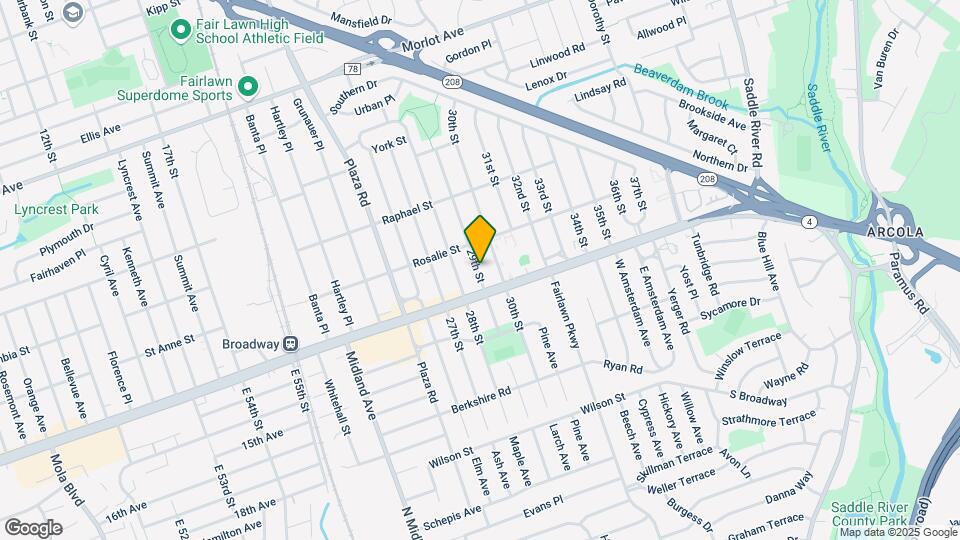1-21-21 29th St Map and Location Details