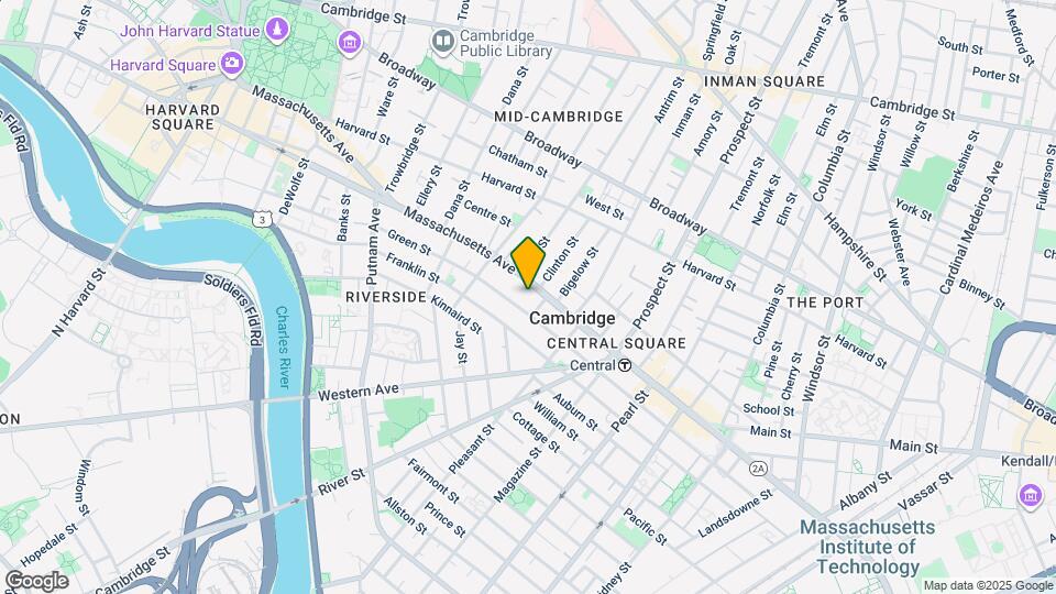 852 Massachusetts Ave, Unit 3 Map and Location Details