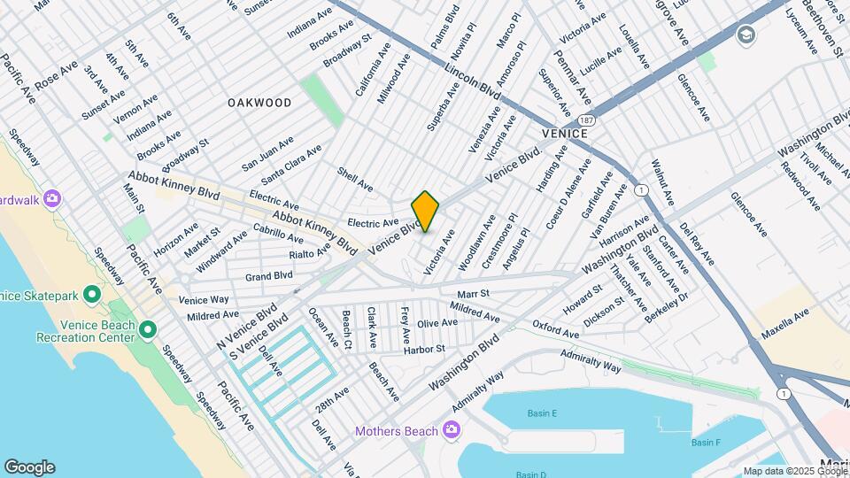 604 Venezia Ave Mapa y Detalles de la Ubicación