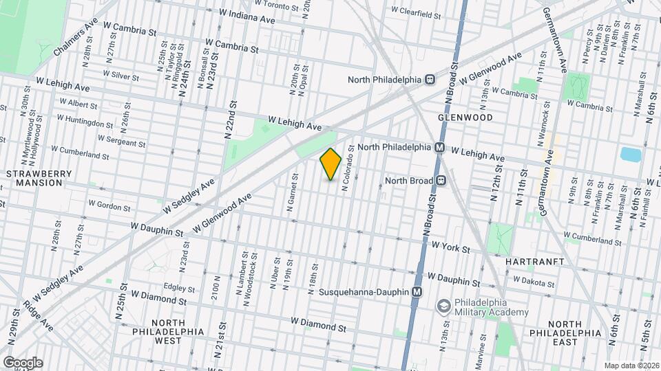 2517 N 18th St Map and Location Details