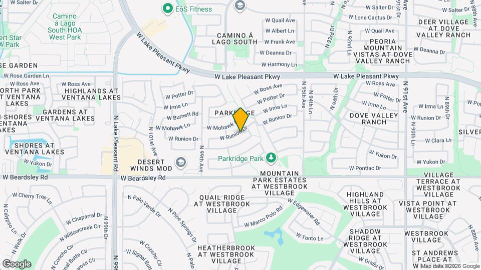 9733 W Runion Dr Mapa y Detalles de la Ubicación