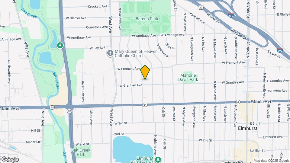 363 Ridgeland Ave Mapa y Detalles de la Ubicación