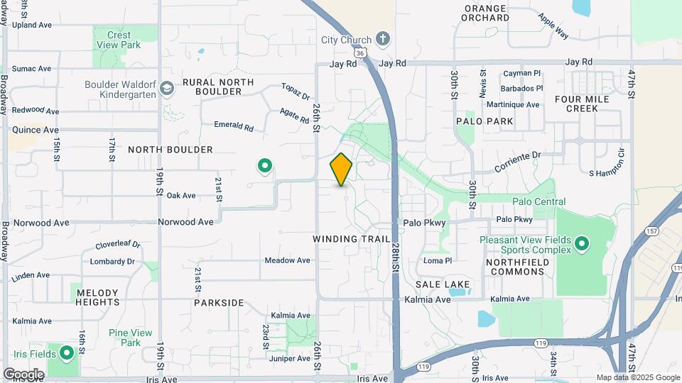3895 Birchwood Dr Map and Location Details