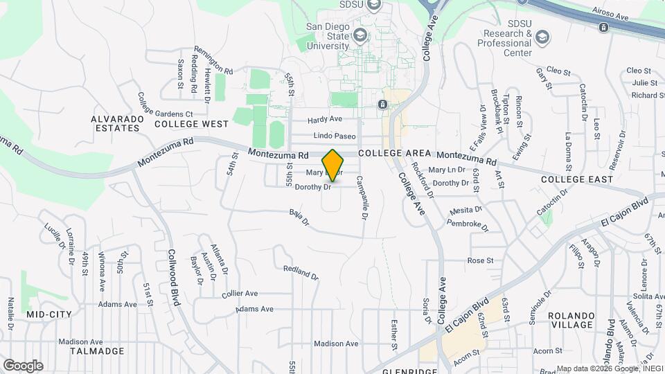 5621 Dorothy Dr Map and Location Details