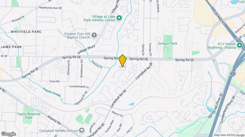 110 Countryside Pl Map and Location Details