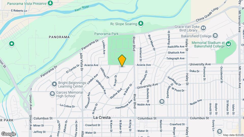 3141 N Inyo St Map and Location Details