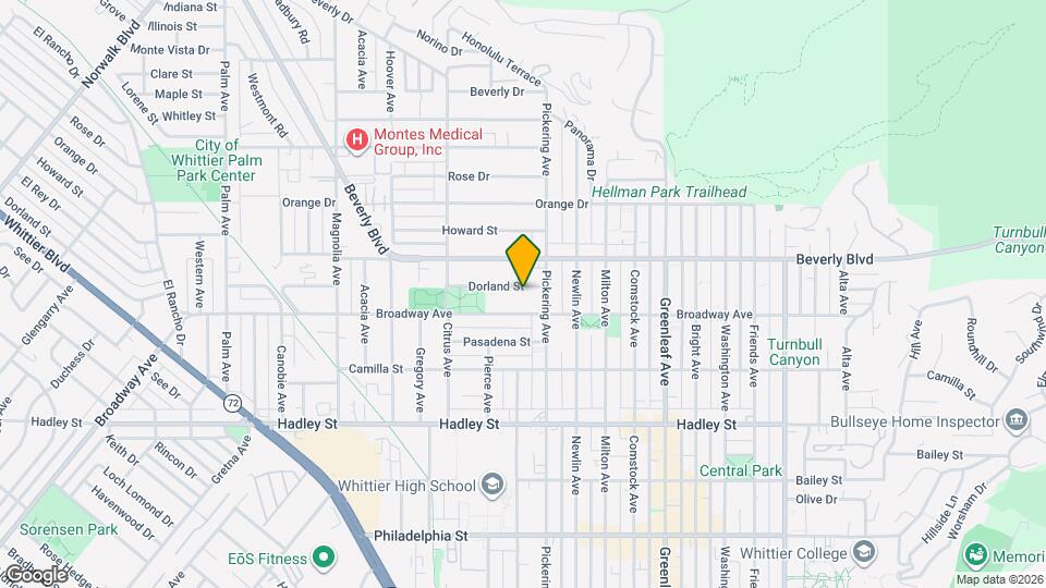 12502 Dorland St Map and Location Details