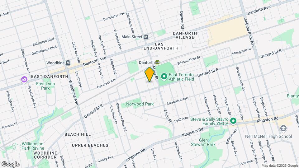 83 Enderby Rd Map and Location Details