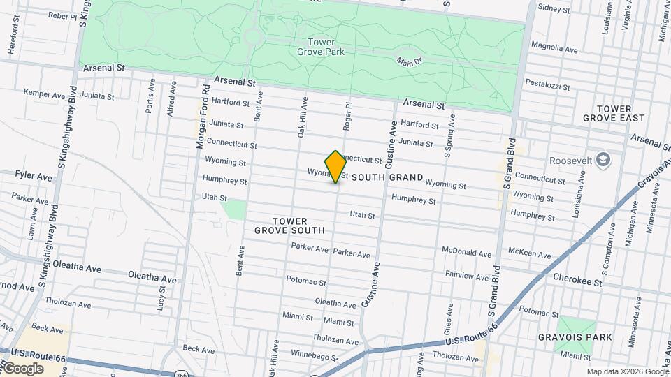 4003 Humphrey St, Unit 1E Map and Location Details
