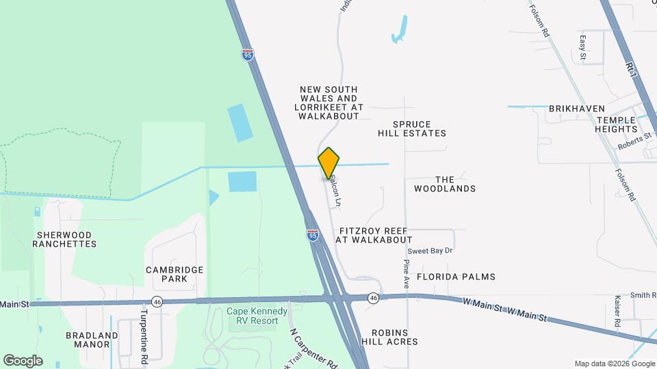 2620 Falcon Ln Mapa y Detalles de la Ubicación