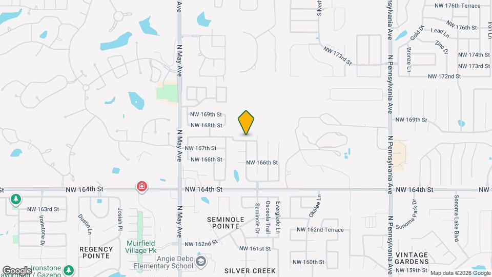 2621 NW 168th Terrace Map and Location Details