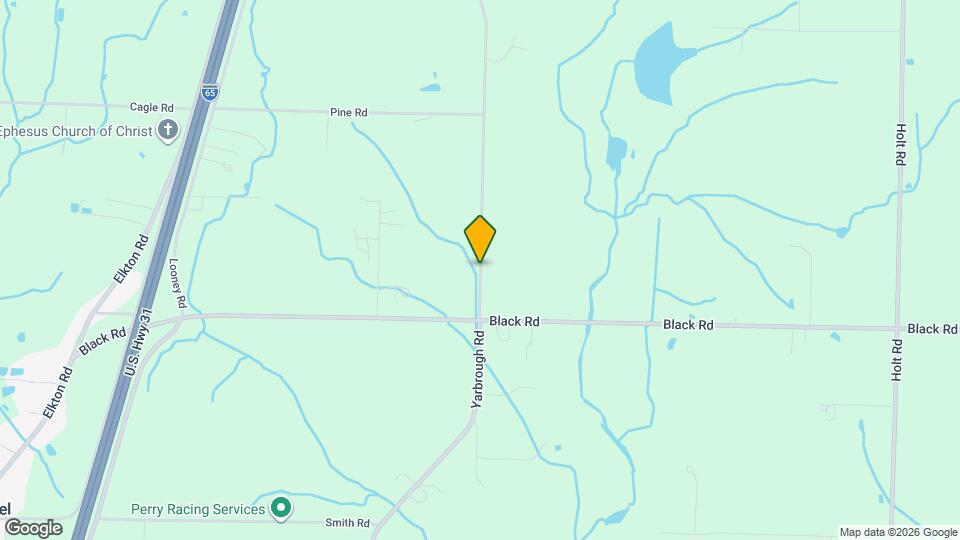 21215 Yarbrough Rd Map and Location Details