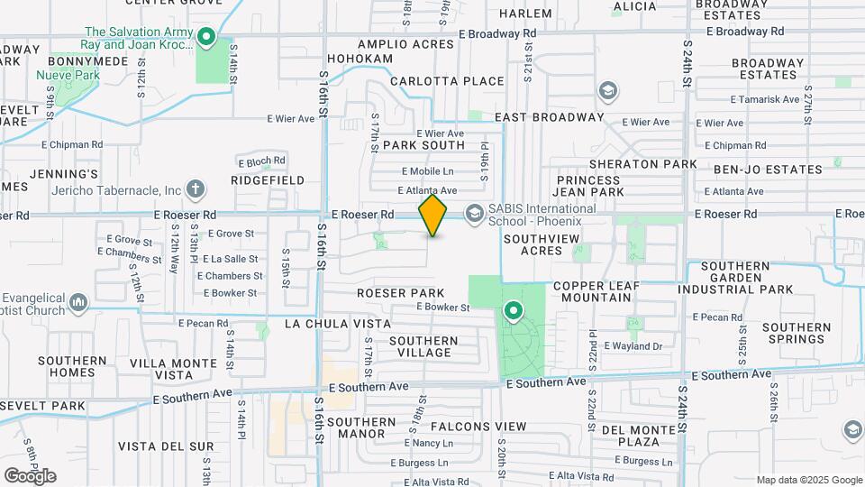 5309 S 18th Pl Map and Location Details