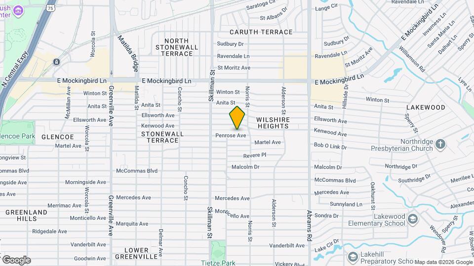 6219 Penrose Ave Mapa y Detalles de la Ubicación