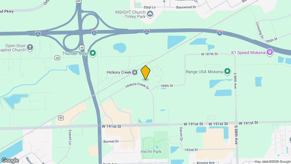 18892 S Vanderbilt Dr Mapa y Detalles de la Ubicación