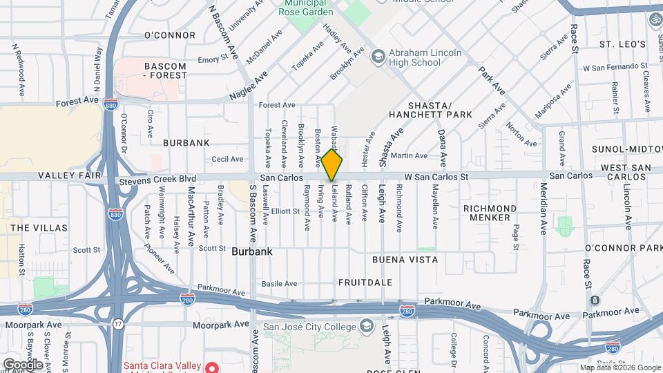 321 Leland Ave Mapa y Detalles de la Ubicación