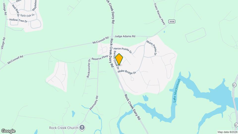 6623 Barton Creek Dr Mapa y Detalles de la Ubicación