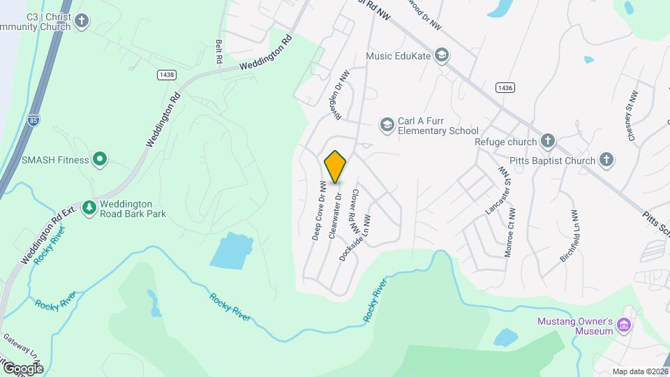 456 Clearwater Dr Map and Location Details