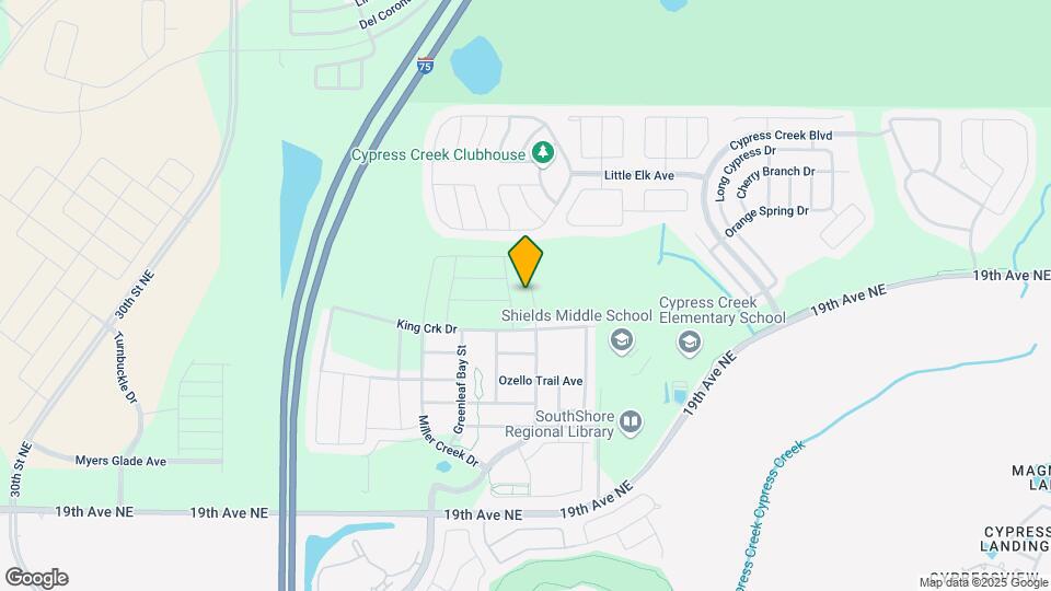 15537 Miller Creek Dr Map and Location Details