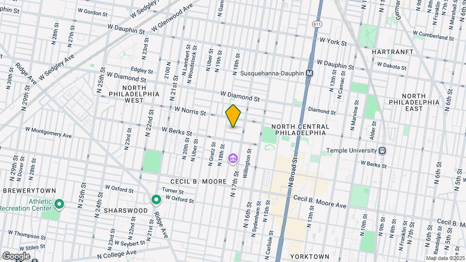1729 Monument St, Unit 2 Mapa y Detalles de la Ubicación