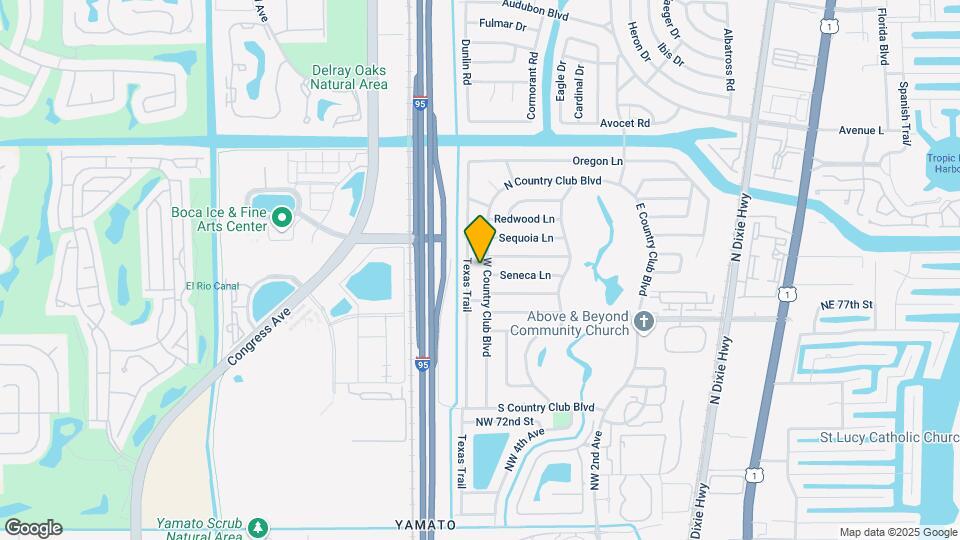 7743 W Country Club Blvd Mapa y Detalles de la Ubicación